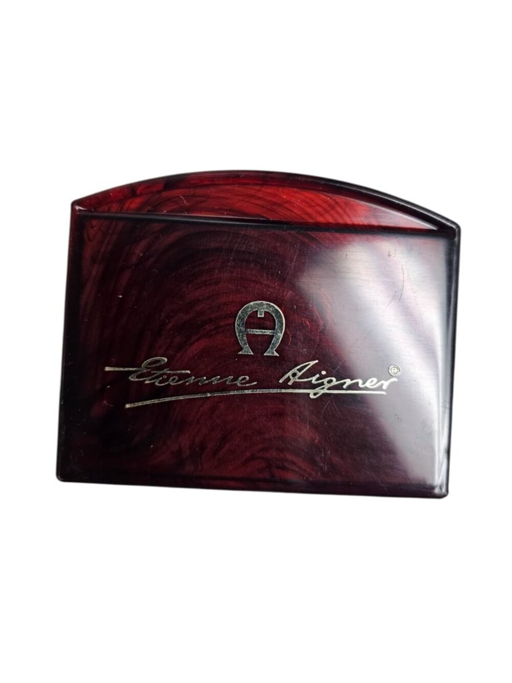 70s Etienne Aigner pocketbook mirror